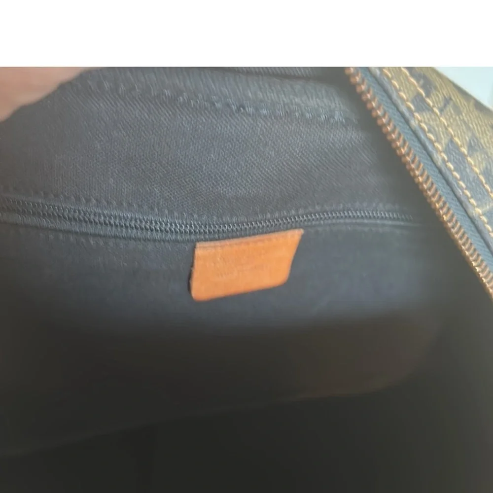 DIOR 2 way crossbody 11x8 trotter monogram black CLEAN/PRISTINE coated canvas - Picture 7 of 8